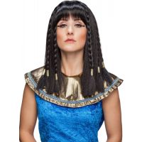 Perucă damă cu codițe - Regină egipteană