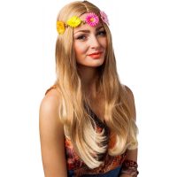 Pălărie de flori pentru femei - Hippie