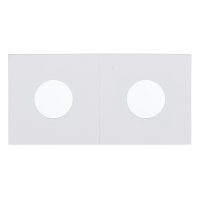 Ambalaj de hârtie pentru stocarea monedelor - 27,5 mm