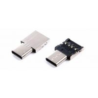 Adaptor OTG pentru conector USB de tip C (Micro USB) la USB