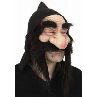 Masca bărbătească parțială Gnom - Neagră