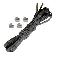 Ciorapi elastici pentru pantofi, o pereche - Tip A - Gri, 100 cm