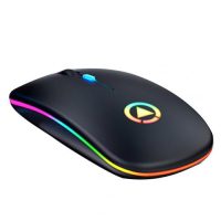 Mouse wireless cu iluminare colorată