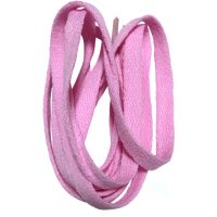 Șireturi late pentru pantofi, o pereche - Roz A, 120 cm