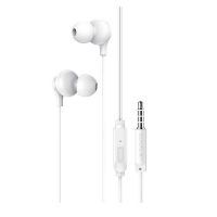 Căști Borofone 3.5 mm jack cu microfon - Alb