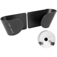 Suport universal pentru capac - Gri închis, 2 bucăți