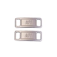 Bucla metalică - prindere pentru șireturi AF1 - Argintie