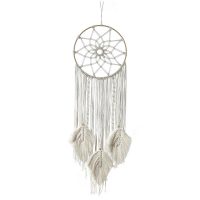 Lapaș de vise - Macramé, mare, crem
