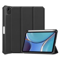 Husă pentru iPad mini 6 + slot pentru Apple Pencil - Neagră