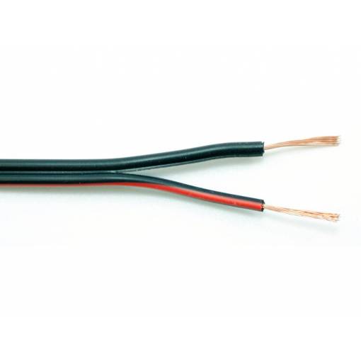 Foto - Cablul CYH - 2x 0,15 mm2 negru-roșu