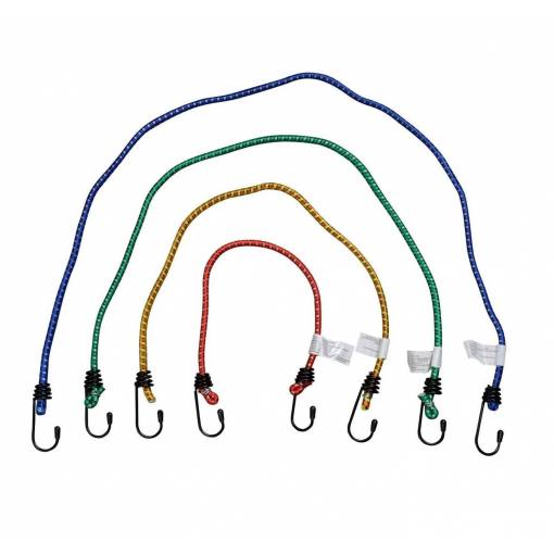 Foto - Set de elastice colorate de fixare - 8 bucăți