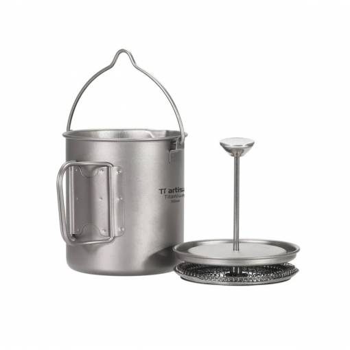 Foto - French Press din titan - 750 ml