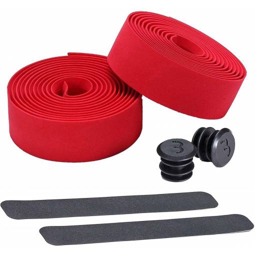 Foto - Furcă de ghidon din plută sintetică - Roșu