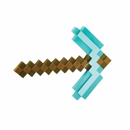 Foto - Pickaxe Minecraft - Turcoaz
