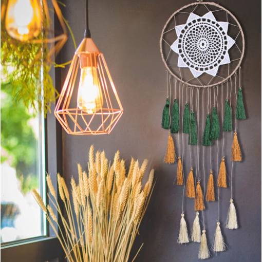 Foto - Lampa de vis - Indiană, verde