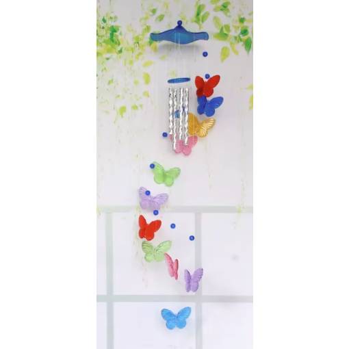 Foto - <b>Clopoțeii cu fluturași, copii - Albastre</b>