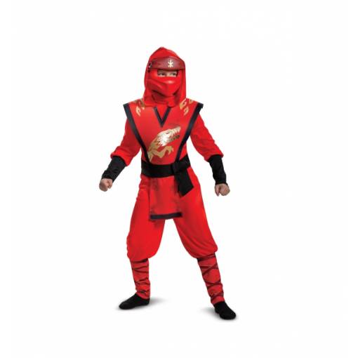 Foto - Costum pentru copii - Lego Ninjago Kai Deluxe 7/8