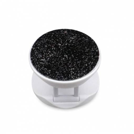Foto - Pop Socket suport pentru telefon mobil - Glitter, Negru
