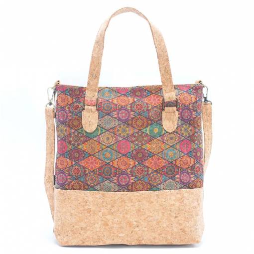 Foto - Geantă de umăr și mână din plută - Mandale