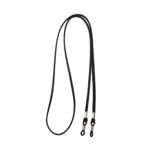 Foto - Curea pentru ochelari din PU - Neagră