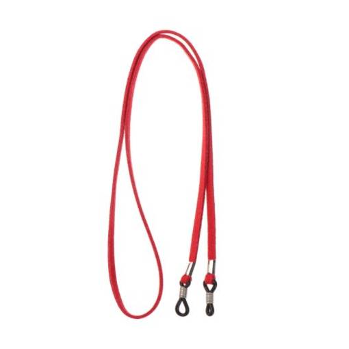 Foto - Curea pentru ochelari din PU - Roșie