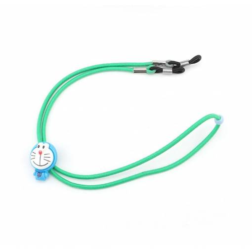 Foto - Cureaua elastică pentru ochelari pentru copii - Verde, Pisică