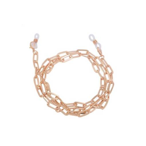 Foto - Lănțișor delicat pentru ochelari - Roz auriu