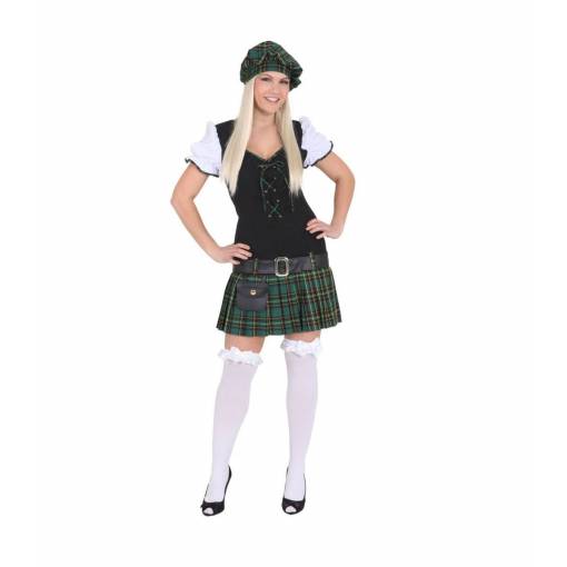 Foto - Costumul femeiesc - Scoțian verde 40