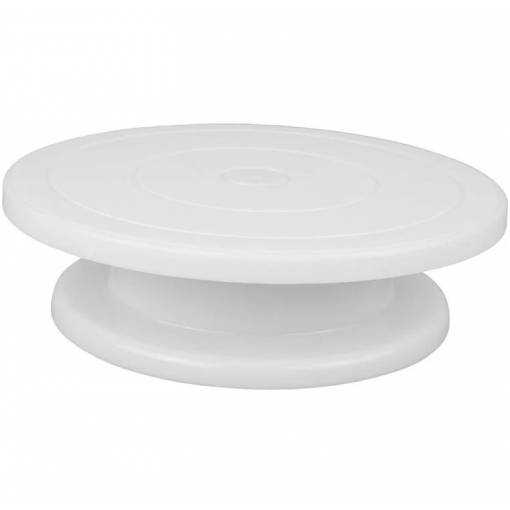 Foto - Suport rotativ pentru servire prăjituri - Alb