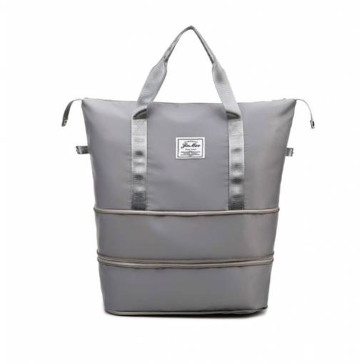 Foto - Geantă sport de călătorie de capacitate mare - Gri