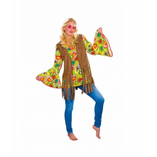 Foto - Vestă dama cu franjuri - Hippie S