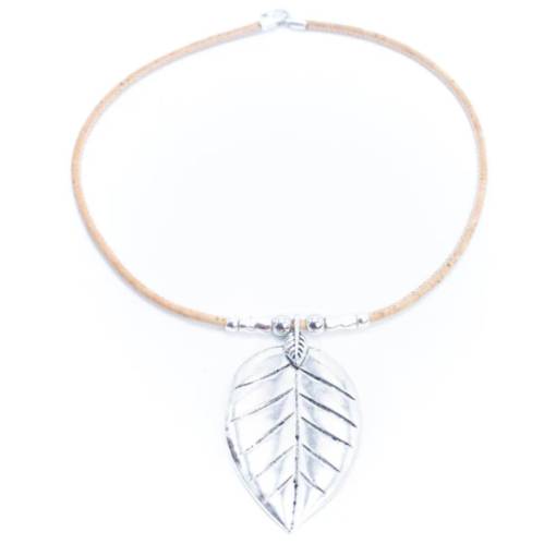 Foto - Colier din plută - Frunză