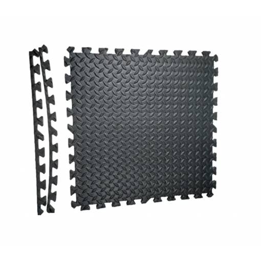 Foto - Margine finală pentru acoperișul de fitness puzzle - Negru