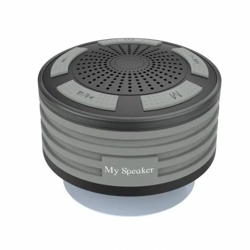 Foto - Difuzor bluetooth rezistent la apă IP67 - Negru