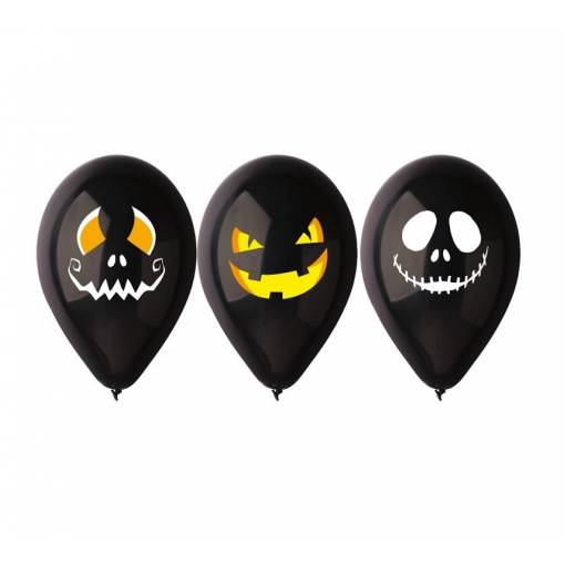 Foto - Baloane premium 12" - Halloween, 3 bucăți