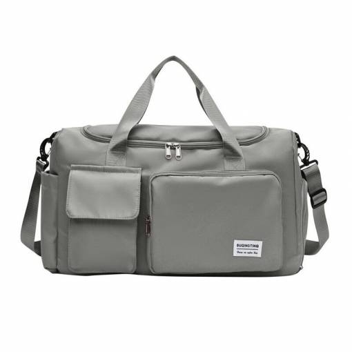 Foto - Geanta sportivă de călătorie, mare capacitate - Verde închis