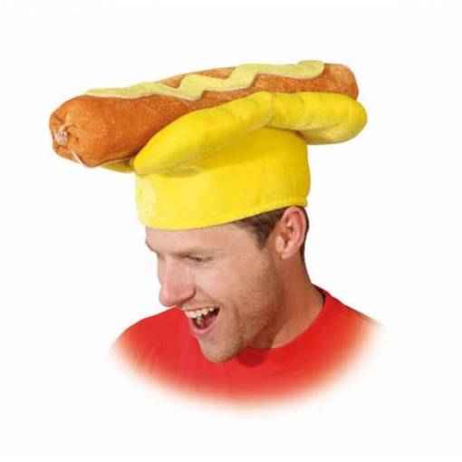Foto - Pălărie din pluș - Hot Dog
