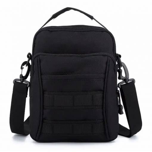 Foto - Geantă sportivă tactică - Neagră