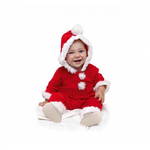 Foto - Costum de copii - Costum Santa pentru bebeluși 74/80
