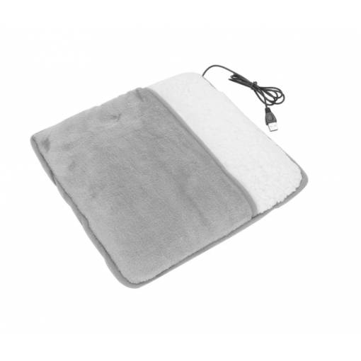 Foto - Încălzitor electric pentru picioare cu USB - Gri deschis