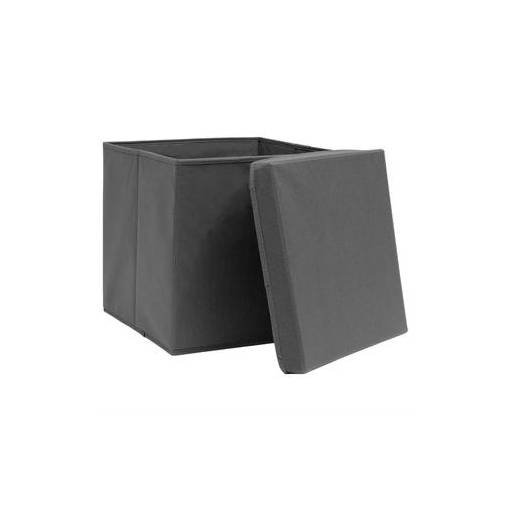 Foto - Cutie pliabilă de stocare cu capac - Gri