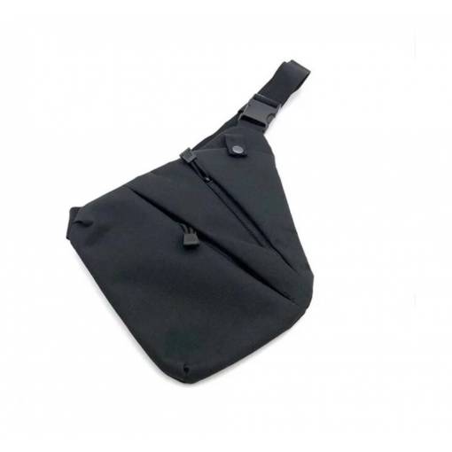 Foto - Geantă crossbody unisex - Neagră