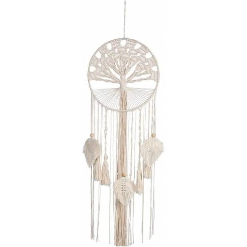 Foto - Lapaș de vise - Decorativ mare, suspendat - Macramé copacul vieții