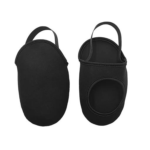 Foto - Pantaloni de ciclism pentru încălțăminte - Negri