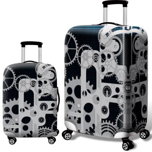 Foto - Husa de protecție pentru valiză - Ceas deșteptător, XL