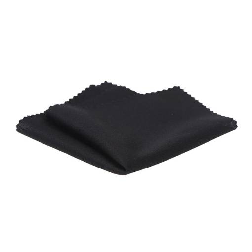 Foto - Șervețel pentru ochelari din microfibră - Negru, 1 bucată