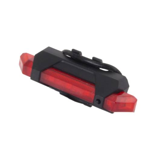 Foto - Lumină LED de spate pentru bicicletă USB