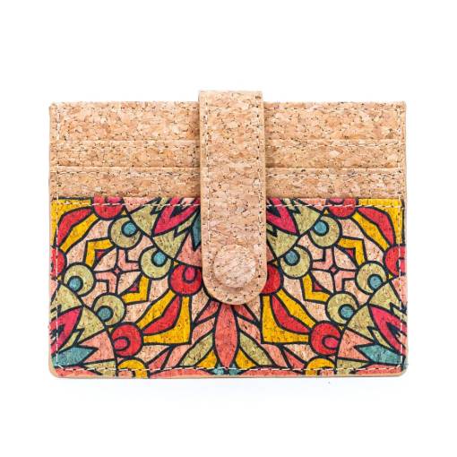 Foto - Pungă din plută pentru carduri - Divers colorate