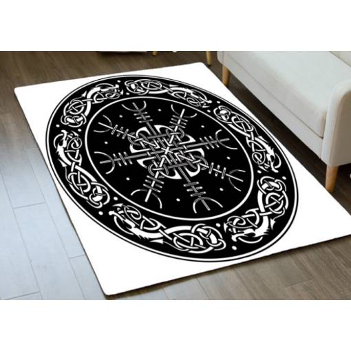 Foto - Covor 50 x 80 cm - Helm of Awe, dragon