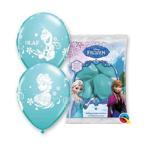 Foto - Baloane premium 12" - Regatul de gheață, 6 buc.